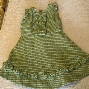 Green Janie and Jack dress